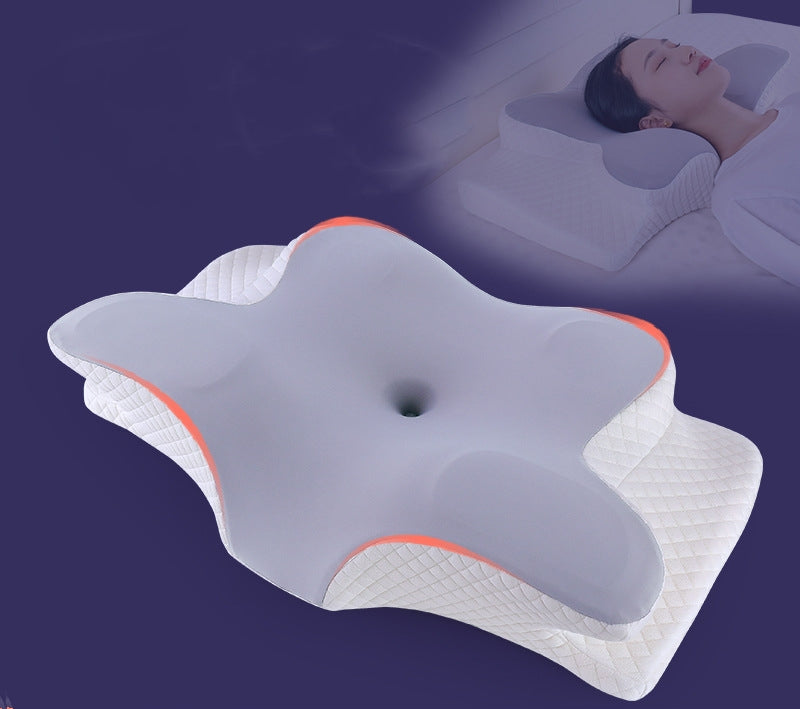 Ergonomic Cervical Memory Foam Pillow – Orthopedic Neck Support