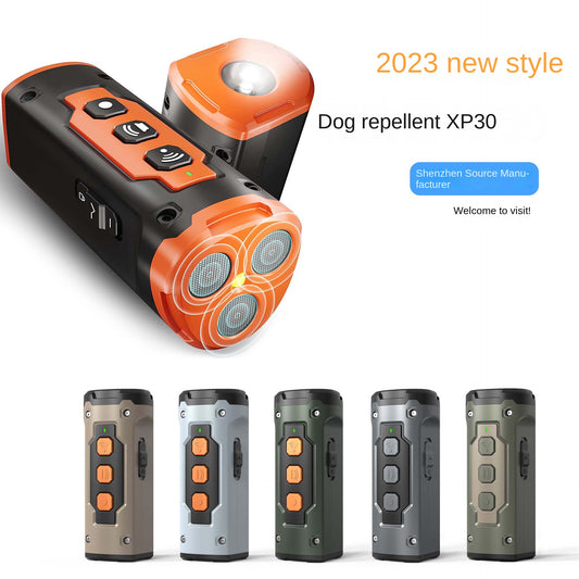 Three-Head Ultrasonic Dog Repellent & Anti-Barking Device