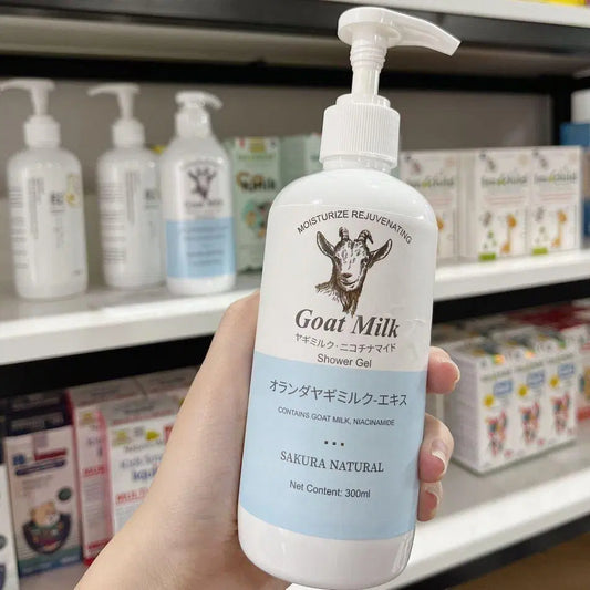 Glow Brighter, Feel Softer Skin in 28 Days – Deep Nourishing Goat Milk Body Wash (Pack of 2)