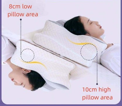 Ergonomic Cervical Memory Foam Pillow – Orthopedic Neck Support