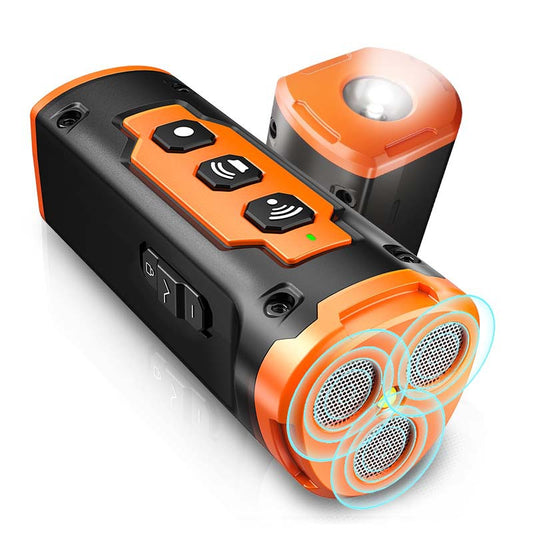 Three-Head Ultrasonic Dog Repellent & Anti-Barking Device