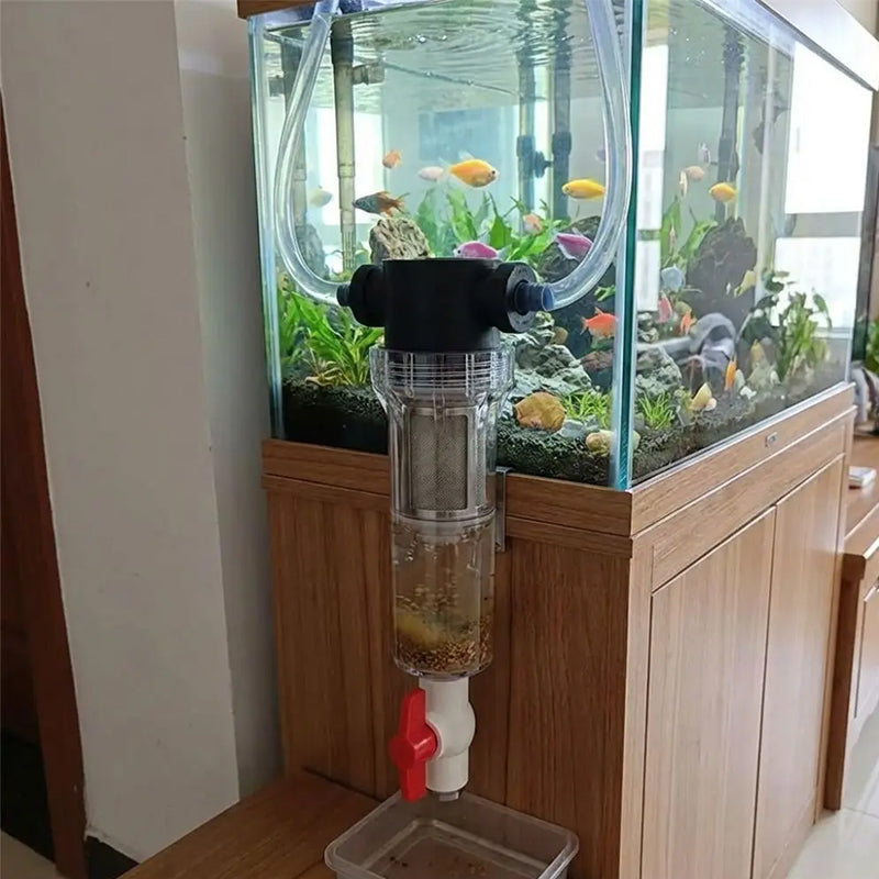 Aquarium Fish Waste Separator & High-Flow Pre-Filter