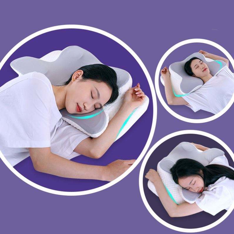 Ergonomic Cervical Memory Foam Pillow – Orthopedic Neck Support