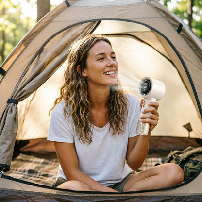 6-Fan High-Speed Handheld Portable Fan – 199-Speed Personal Cooler
