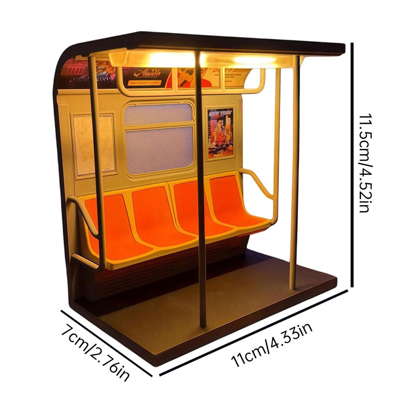 Retro Subway Train Lamp – Vintage LED Table Light