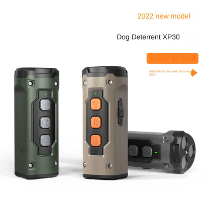 Three-Head Ultrasonic Dog Repellent & Anti-Barking Device