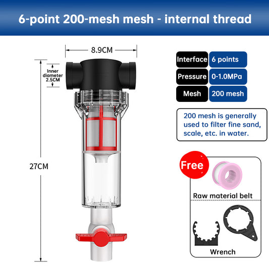 Aquarium Fish Waste Separator & High-Flow Pre-Filter