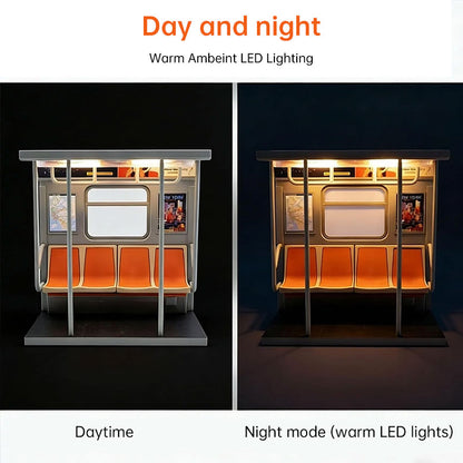 Retro Subway Train Lamp – Vintage LED Table Light