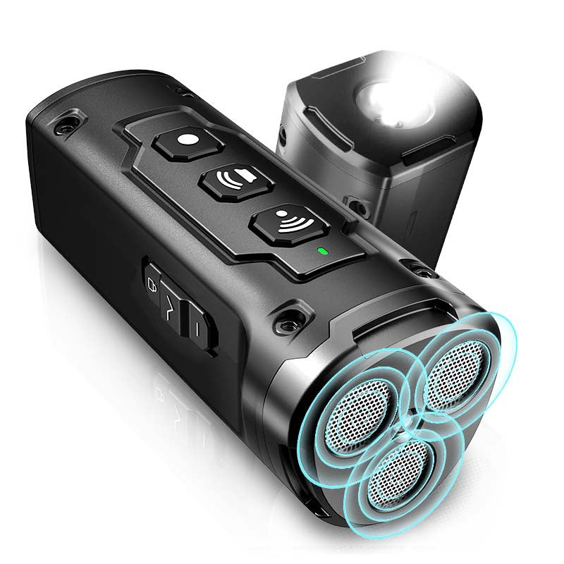 Three-Head Ultrasonic Dog Repellent & Anti-Barking Device