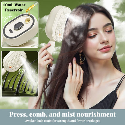 Electric Steam Hair Brush – Ionic Hair Straightener & Anti-Frizz Styler