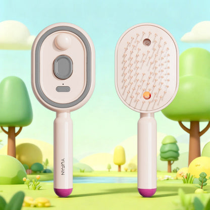 Electric Steam Hair Brush – Ionic Hair Straightener & Anti-Frizz Styler