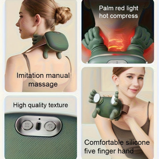 Neck & Shoulder Massager with Heat | Cervical & Trapezius Relief